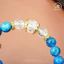 Hoả tốc - Ngọc Đan Tâm - Vòng Tay Ẩn Hải Tâm (Apatite 8mm 2A Phối Thạch Anh Trắng 8mm 2A) - Mệnh Thuỷ & Mệnh Mộc