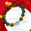 Hoả tốc - Ngọc Đan Tâm - Vòng Tay Diopside 10mm 5A Phối Aquamarine 10mm 8A - Mệnh Mộc & Mệnh Hoả