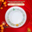 Hoả tốc - Ngọc Đan Tâm - Vòng Tay Fluorite 8mm 2A Phối Charm Chữ Vạn Mạ Vàng - Mệnh Mộc & Mệnh Hoả