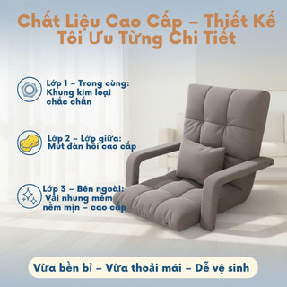Ghế Sofa Ngồi Bệt Mini Phong Cách Hàn Quốc – Decor Không Gian Hiện Đại