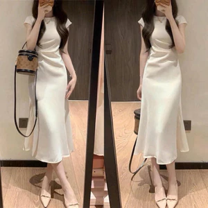 Đầm váy thời trang nữ trơn xòe dáng dài với tone màu nhẹ nhàng, xinh xắn dành cho các nàng diện đi chơi, hẹn hò💃�