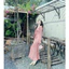 Set váy ren nữ mặc đi chơi tay dài cổ vest mix chân váy maxi đuôi cá 2 màu sang chảnh Shop Uyên Fashion