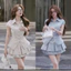 Set Đồ Công Sở Nữ Áo Sơ Mi Thêu Nơ + Chân Váy Xếp Ly 2 Tầng | Trẻ Trung, Thời Thượng Shop Uyên Fashion