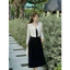 Sét đầm váy nữ 2 dây dáng dài phối cotton lạnh sang chảnh dễ thương mix áo khoắc dạ linen xinh xắn dự tiệc QC🌹 👗