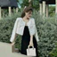 Sét đầm váy nữ 2 dây dáng dài phối cotton lạnh sang chảnh dễ thương mix áo khoắc dạ linen xinh xắn dự tiệc QC🌹 👗