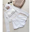 Set Đồ Đi Biển 3 Món, Áo Tay Dài Len Ren, Quần Đùi, Bra Có Mút, Phong Cách Quyến Rũ Shop Uyên Fashion