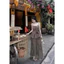 Set áo Plum quai dây chuỗi ngọc, phối chân váy maxi dài nhẹ nhàng nữ tính Shop Uyên Fashion