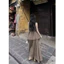 Set áo Plum quai dây chuỗi ngọc, phối chân váy maxi dài nhẹ nhàng nữ tính Shop Uyên Fashion