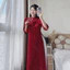 Áo Dài Gấm Châu Sa Cách Tân Dáng Suông Sang Trọng – Mẫu Hot Tết 2026 | Shop TiNa Fashion Shop Uyên Fashion