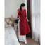 Áo Dài Gấm Châu Sa Cách Tân Dáng Suông Sang Trọng – Mẫu Hot Tết 2026 | Shop TiNa Fashion Shop Uyên Fashion