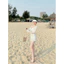 Set Đồ Đi Biển 3 Món, Bikini Có Mút, Áo Dài Tay, Chân Váy Trắng, Chất Tằm Xốp Nhăn Shop Uyên Fashion