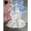 Áo Yếm Buộc Nơ Cổ Dáng Xoè Chun Lưng, Váy Nữ 5 Màu Pastel Xinh Xắn Dễ Thương Shop Uyên Fashion