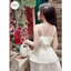 Set váy nữ thiết kế đi tiệc sang trọng áo chất gấm cup peplum có mút đan dây eo dây choàng cổ + Chân váy maxi voan