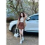Set Váy Thời Trang Nữ, Áo Khoác Bố Caro, Áo Lót Cotton, Chân Váy Chữ A Tuyết Mưa- Quảng Châu Shop Uyên Fashion
