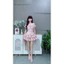 Set váy nữ xược Hàn hoa nổi smocking sau có mút có lót tôn dáng cực xinh 3 màu hot Shop TiNa Fashion Shop Uyên Fas