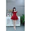 Set váy nữ xược Hàn hoa nổi smocking sau có mút có lót tôn dáng cực xinh 3 màu hot Shop TiNa Fashion Shop Uyên Fas