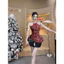 set YẾM GẤM (không mút) + chân váy tafta phom A Shop TiNa Fashion Shop Uyên Fashion