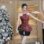 set YẾM GẤM (không mút) + chân váy tafta phom A Shop TiNa Fashion Shop Uyên Fashion
