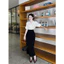 Sét váy áo sơ mi nữ tay ngắn đính hoa kèm chân váy dài công sở thanh lịch sang trọng siêu xinh💃💃 👗 👗 👗 Shop U