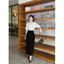 Sét váy áo sơ mi nữ tay ngắn đính hoa kèm chân váy dài công sở thanh lịch sang trọng siêu xinh💃💃 👗 👗 👗 Shop U