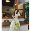 Đầm thời trang nữ mặc đi biển chất voan hoa cao cấp cổ vuông tay búp ngắn chạy mokking váy xoè maxi thiết kế xinh