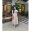Đầm thời trang nữ mặc đi biển chất voan hoa cao cấp cổ vuông tay búp ngắn chạy mokking váy xoè maxi thiết kế xinh