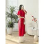 Set Áo Dài Cách Tân Thời Trang Mặc Đi Chơi Tết Cổ Tàu Đính Cườm Tay Phồng Nhẹ Nhàng Siêu Xinh QC🌹 👗 👗 👗 Shop U