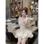 Đầm 2 Dây Phối Ren Thiết Kế Xoè Bồng Sang Chảnh - Mặc Dự Tiệc/Đi Chơi/Check-in, Cực Xinh Shop Uyên Fashion