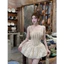 Đầm 2 Dây Phối Ren Thiết Kế Xoè Bồng Sang Chảnh - Mặc Dự Tiệc/Đi Chơi/Check-in, Cực Xinh Shop Uyên Fashion