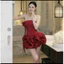 Đầm Dự Tiệc Cúp Ngực Tafta Tùng Bí Phồng Đính Bông Sang Chảnh Kèm Quần Bảo Hộ Xinh Xắn Shop Uyên Fashion