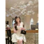 Đầm Hai Dây Chấm Bi Dáng Xoè Bồng, Váy Nữ Trẻ Trung Có Dây Buộc Lưng Sau Xinh Xắn Shop Uyên Fashion