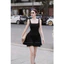 Đầm Hai Dây Chấm Bi Dáng Xoè Bồng, Váy Nữ Trẻ Trung Có Dây Buộc Lưng Sau Xinh Xắn Shop Uyên Fashion