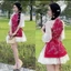 Set lam váy cho hội bạn trẻ đi chơi tết theo nhóm đều xinh Shop Uyên Fashion