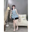 Set Nữ Áo Yếm Nơ Eo Mix Chân Váy Dáng Bí Sang Chảnh | Phù Hợp Dạo Phố, Đi Biển Dịp Hè Shop Uyên Fashion
