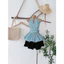Set Nữ Áo Yếm Nơ Eo Mix Chân Váy Dáng Bí Sang Chảnh | Phù Hợp Dạo Phố, Đi Biển Dịp Hè Shop Uyên Fashion