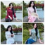 Set Đồ Nữ Đi Chùa Áo Lụa Tay Bèo Đính Nút Hoa + Quần Nhung Ống Rộng | 4 Màu Thời Thượng Shop Uyên Fashion