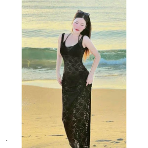 Sét bikini đi biển chất tăm lanh kèm đầm body ren đen thiết kế siêu xinh tôn dáng, quyến rũ, sexy cho nàng 💃💃 👗