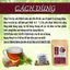 Hòa Bình Organic - Trà ba kích ngọc cẩu,bổ thận dương,bồi bổ cơ thể, tăng cường sinh lý