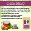 Hòa Bình Organic - Trà Túi Lọc Ích Mẫu - Điều hòa nội tiết tố, rối loạn kinh nguyệt, chống lão hóa