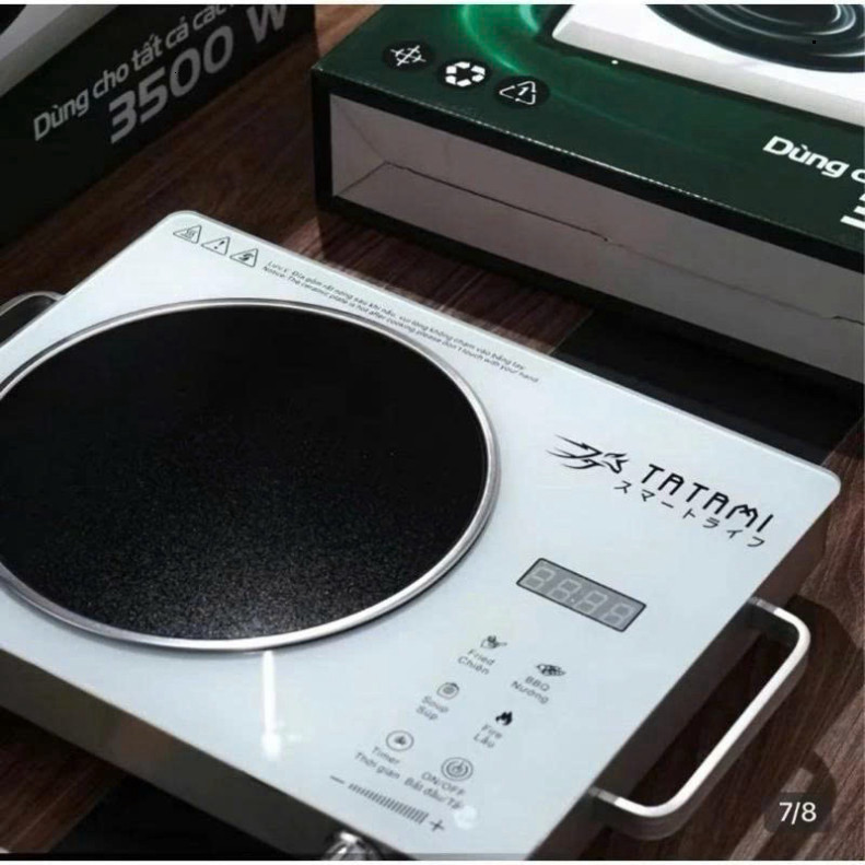 Bếp Gốm Hồng Ngoại Cao Cấp TATAMI Cảm Ứng Đa Chức Năng Công Suất 3500W , Không Kén Nồi ,Siêu Tiết Kiệm Điện