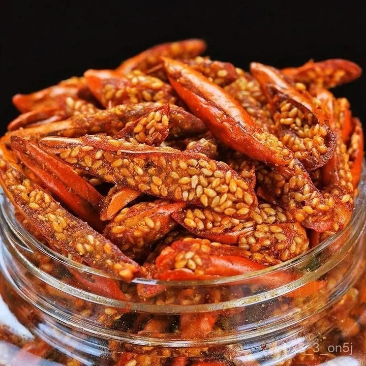 Đặc sản Quý Châu: đồ ăn vặt cay và giòn truyền thống, đồ ăn vặt ớt giòn, đồ ăn vặt chiên dùng kèm đồ uống, thực phẩm mè
