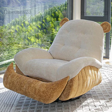 Ghế lắc Ghế sofa lười hình con gấu, ghế sofa điện đa chức năng dành cho một người, ghế bập bênh, ghế massage, ghế bập bê