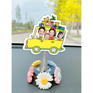 Lò xo theo yêu cầu dành cho gia đình, cặp đôi chipi bé trai bé gái - trí decor
