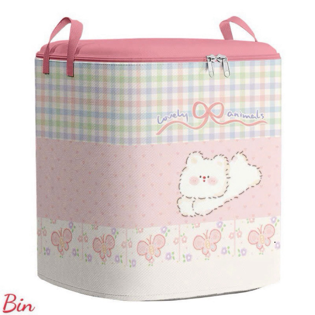 Túi đựng chăn màn, quần áo đa năng dung tích 150l , sức chứa to, gọn gàng tiện lợi hoạ tiết dễ thương bb ntt95