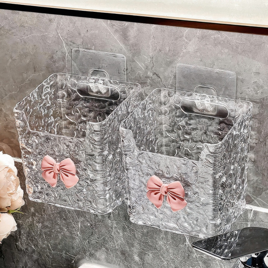 Hộp đựng khăn giặt treo tường giá treo bồn rửa chén, khăn giấy lau mặt giá treo phòng tắm hongkha