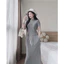 Set Bộ Nữ Áo Thun Basic Mix Chân Váy Dài Ống Suông HCOM27176 - Đồ Bộ Nữ Thời Trang Thanh Lịch JEMMY STYLE