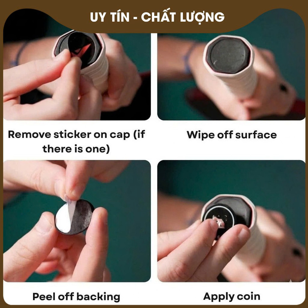 Chì Dán chuôi Vợt Tăng Tốc Độ Và Lực Đánh, Chì Dán Vợt Chơi Pickleball, Tennis, Padel