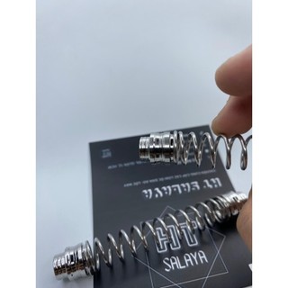LÒ XO LẮP ĐŨA THẮNG , CÀNG THẮNG SAU XE SỐ VÀ TAY GA SALAYA INOX 304