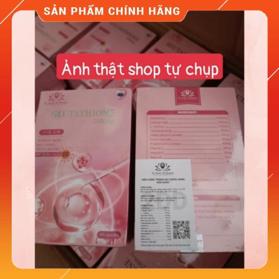 glutathione 2500mg hàn quốc GIÁ SỈ] Viên uống DR.HANY 99 Beauty siêu hủy nám, trắng da, thải độc hộp 60 viên Glutathione IV Injection (5 Style:Real Vitamin Brightening Care Mask Esigenza_Anziani