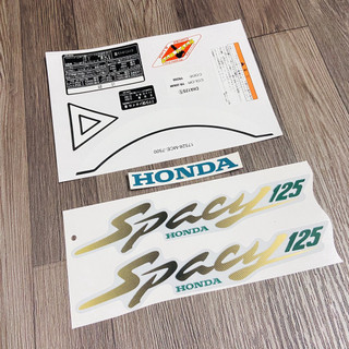 (FREESHIP) Tem Xe Thông Số Chất Lượng Cao Spacy 125, Tem 3 Lớp Siêu Bền